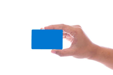 Credit Card  Isolated on whiteの写真素材