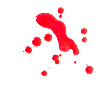 Halloween concept : Blood dripping