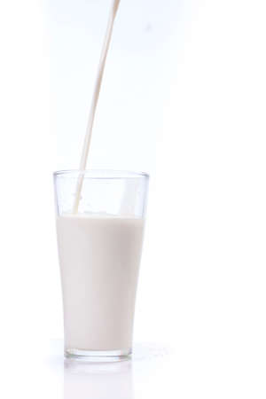Glass of Milkの写真素材