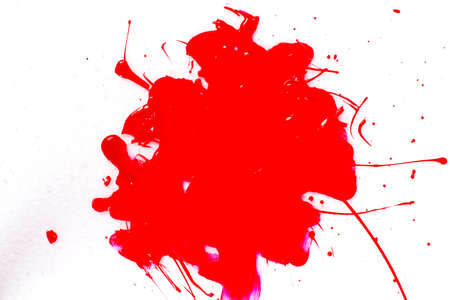 Halloween concept : Blood drippingの写真素材