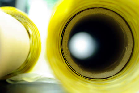 yellow paper roll