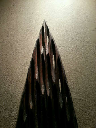 African wood craft textureの素材