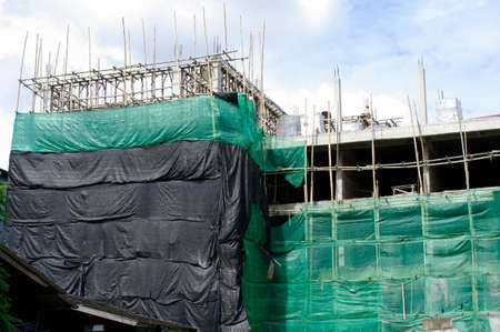 construction site building covering の写真素材