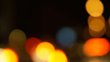 red warm tone christmas blur light backgroundの写真素材