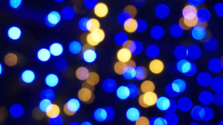 blur blue ice light illuminated abstract backgroundの写真素材