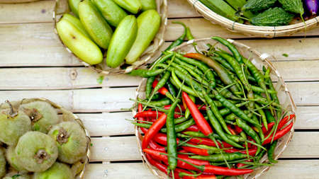 Thai and Asian food exotic cuisine spicesの写真素材