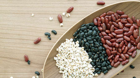 beans red black and job's tear multigrain protien foodの写真素材