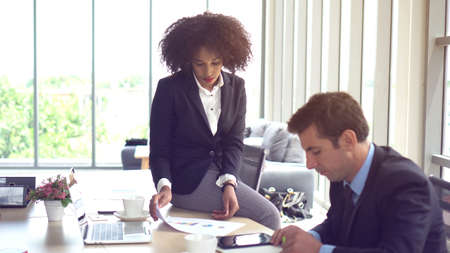 Diversity at work prefessional opinion conflict arguementの写真素材