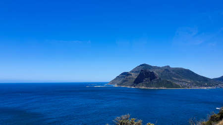 South Africa Indian ocean wave and white beach famous retirement city lush natureの写真素材