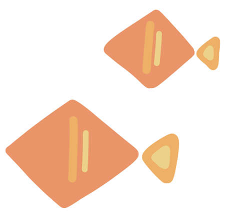 Under the sea ocean animal and coral boho organic hand drawn iconの写真素材