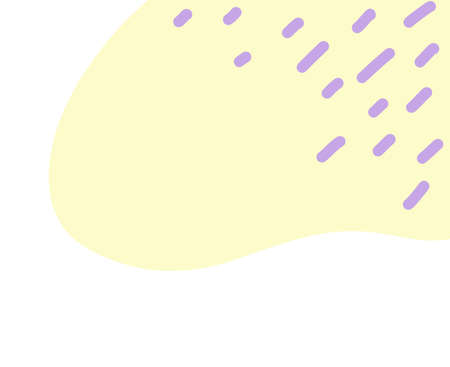 Soft organic shape blob pastel form elements for decoration illustration set