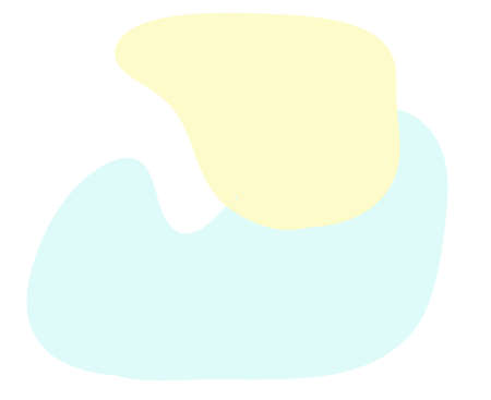 Soft organic shape blob pastel form elements for decoration illustration setの写真素材