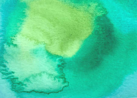 Watery watercolor full background paper and paint texture wallpaper artの写真素材