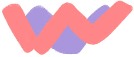 Freeform abstract shape freeform line minimal colorful decorative background element doodle artの写真素材