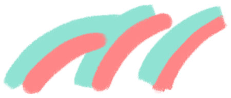 Freeform abstract shape freeform line minimal colorful decorative background element doodle artの写真素材