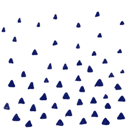 Japanese style doodle pattern decoration drawing blue and gold color hand sketch style illustration...
