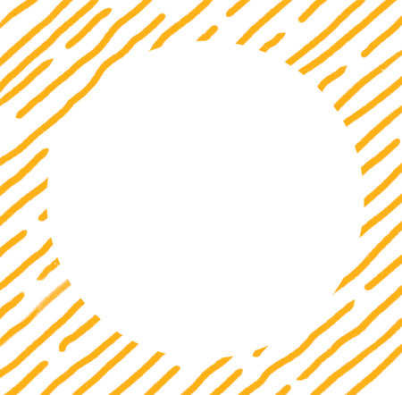 Japanese style doodle pattern decoration drawing blue and gold color hand sketch style illustration art elementの写真素材