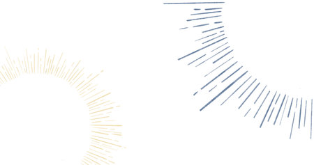 Starry night moon star night sky decorative gold blue ornament illustrationの写真素材