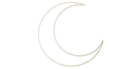 Starry night moon star night sky decorative gold blue ornament illustrationの写真素材