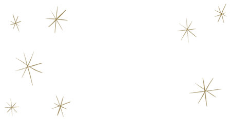 Starry night moon star night sky decorative gold blue ornament illustrationの写真素材