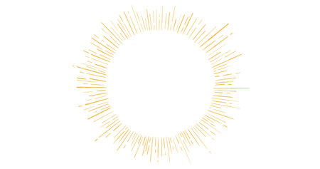Starry night moon star night sky decorative gold blue ornament illustrationの写真素材