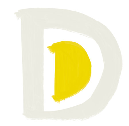 Yellow black pattern element doodle sketch oil painting brush texture background artisticの写真素材