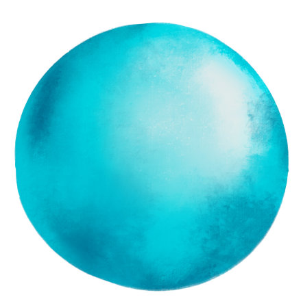 Round sphere circle circlular bubble shape hand painting texture illustration element artの写真素材