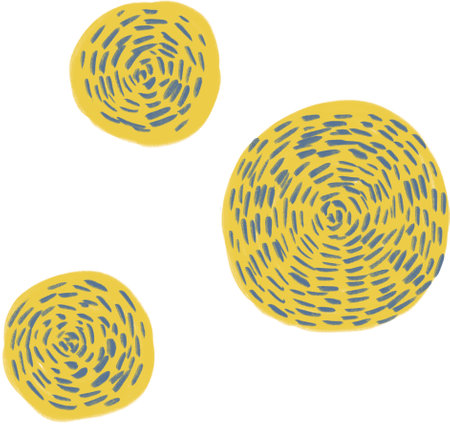 Starry night element impressionism painting element vincent vangogh artistic inspiration illustrationの写真素材
