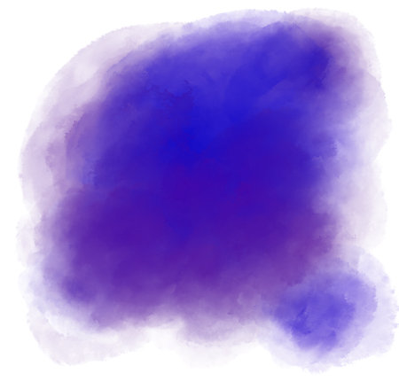 Blue purple watercolor painting spot bubble texture artistic illustration artの写真素材