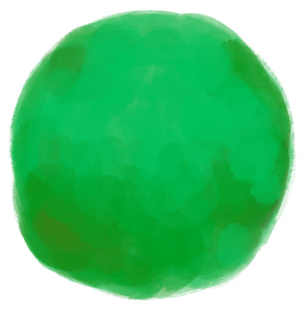 Watercolor wet painting colour blending bubble circle sphere brush texture illustration art backgroundの写真素材