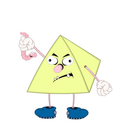 Drawn by hand. Isolated on a white background. Element for design.のイラスト素材