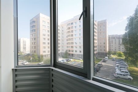 view from the balcony of the apartment building