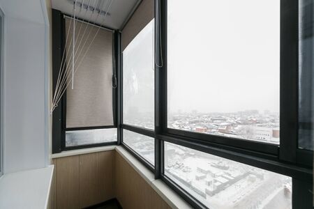 view from the balcony of the apartment building
