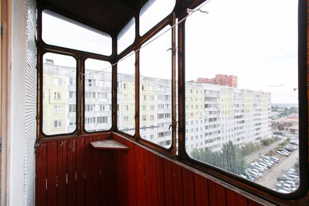 view from the balcony of the apartment building