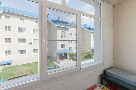 view from the balcony of the apartment building