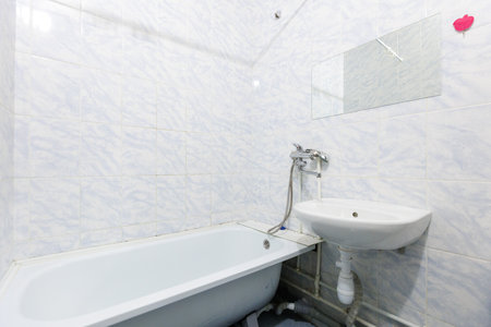 modern bathroom room with toiletの写真素材