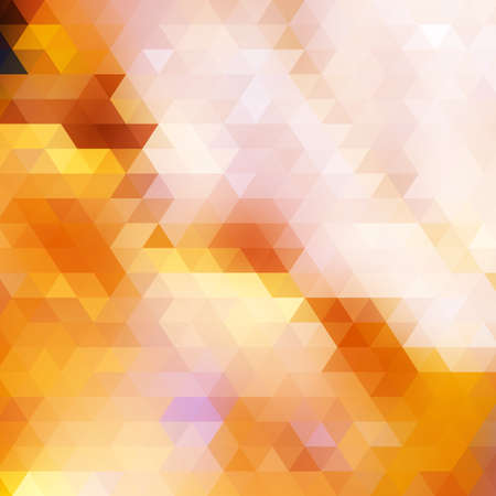 Triangle autumn color background. 
