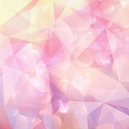 Modern and trendy geometric pattern. (Smooth and light tones). のイラスト素材
