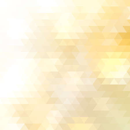 Abstract Yellow Triangle Geometrical Background. + EPS10 vector fileのイラスト素材