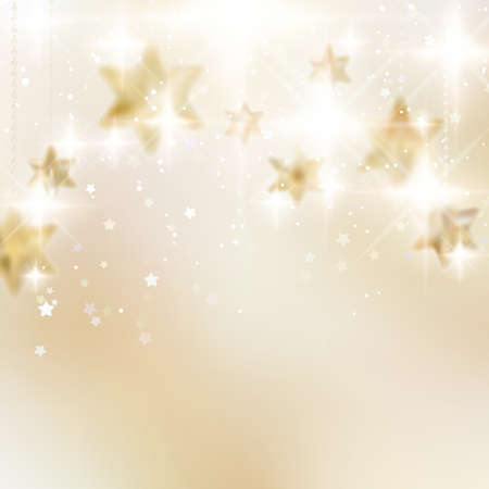 Elegant Christmas background with snowflakes and copyspace. のイラスト素材