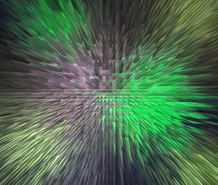 Abstract polygonal space low poly dark background with connecting dots and linesの写真素材