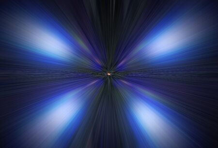 Abstract polygonal space low poly dark background with connecting dots and linesの写真素材
