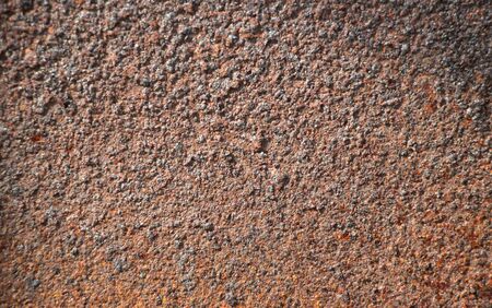 Dark brown rust. Element for the designer, close-up. Background as a texture. full frameの写真素材