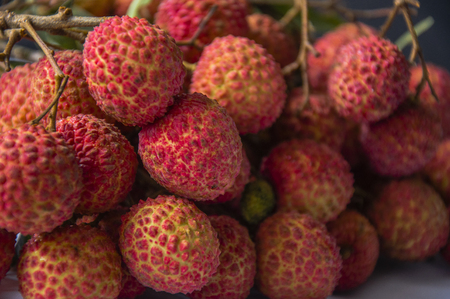 Litchi Fruitsの写真素材