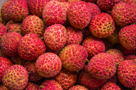 Litchi Fruitsの写真素材