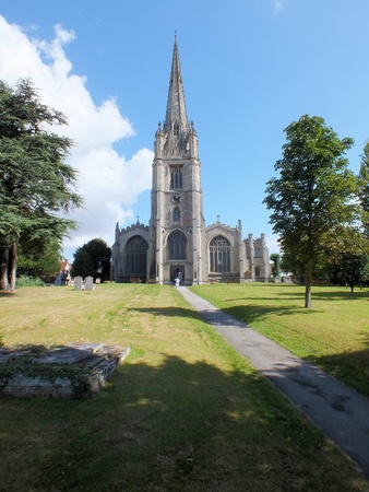 The Parish church of Saint Mary the Virgin in Saffron Walden 
