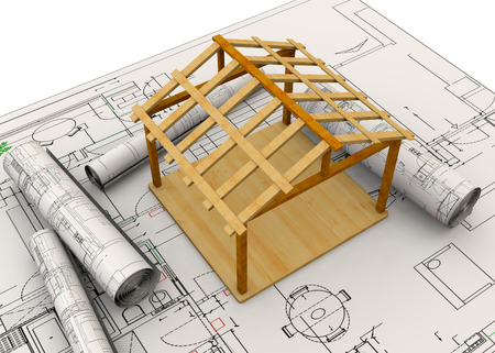 The project of the houseの写真素材