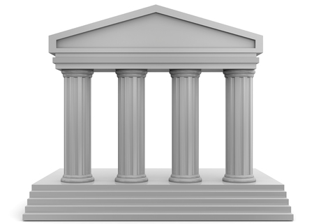 Temple 3Dの写真素材