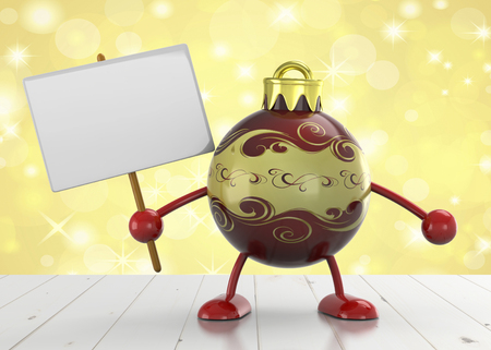 Christmas Ball - 3Dの写真素材