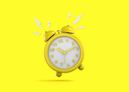 Colorfull Alarm Clock - 3Dの写真素材